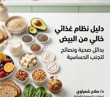دليل نظام غذائي خالي من البيض بدائل صحية ونصائح لتجنب الحساسية 360x320