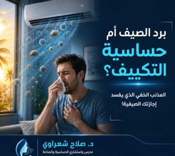 برد الصيف أم حساسية التكييف دكتور مناعة وحساسية في القاهرة 360x320